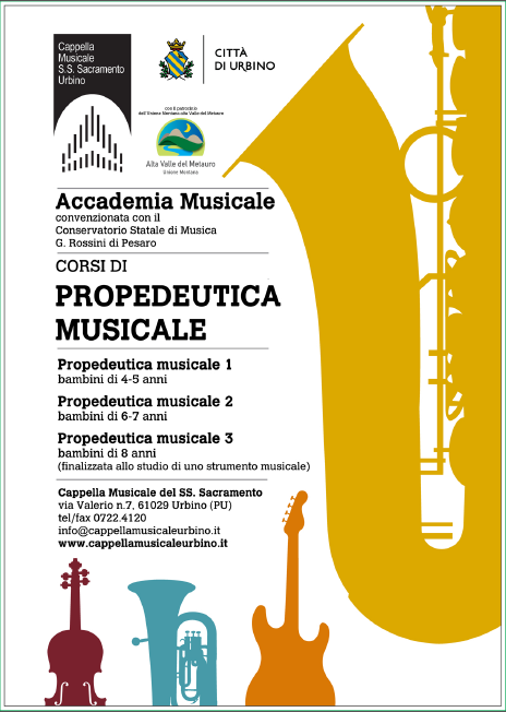 Presentazione dei corsi di Propedeutica Musicale 2019/20